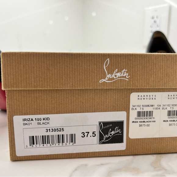 Color : Black
Material : Nappa leather
Heel height : 100 mm - Picture 2 of 14